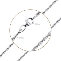 Срібний ланцюг потрійний Корд (16011.40) Рекомендації для вас - 2