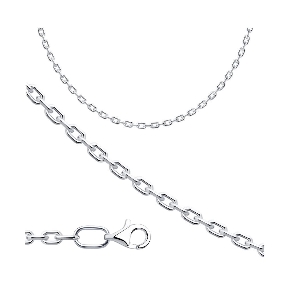 Срібний ланцюг довгий Якір (16012.60) - 1