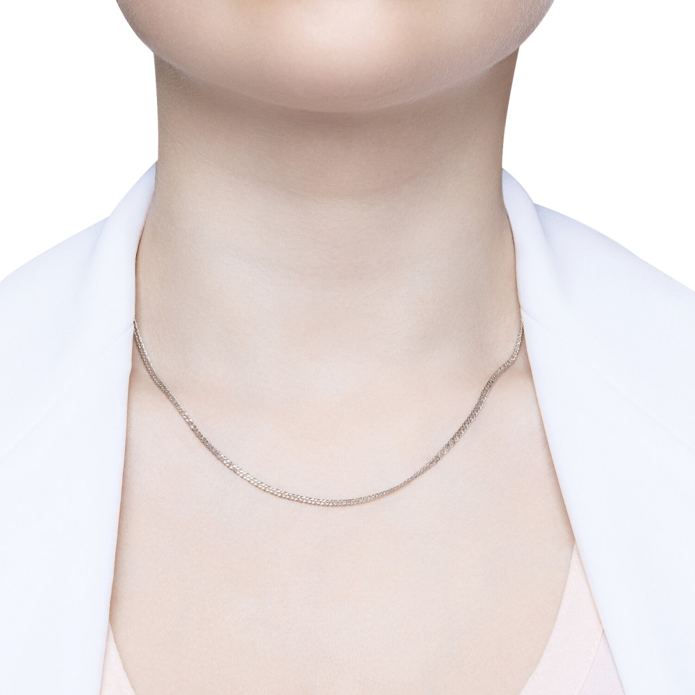 Срібний ланцюг Ромб (16006.40) - 3