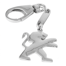 Серебряный брелок Peugeot (Пежо) (9011)