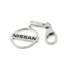 Срібний брелок Nissan (Ніссан) (9012)