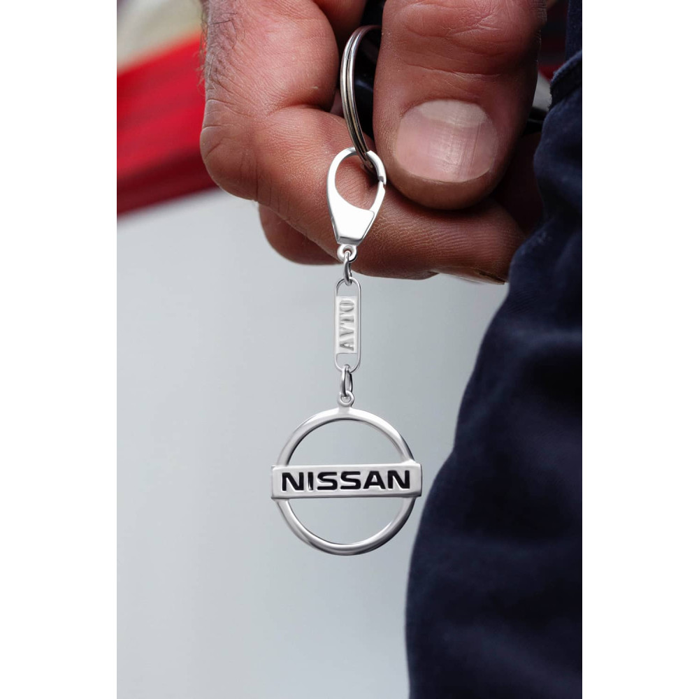 Срібний брелок Nissan (Ніссан) (9012.1) - 3