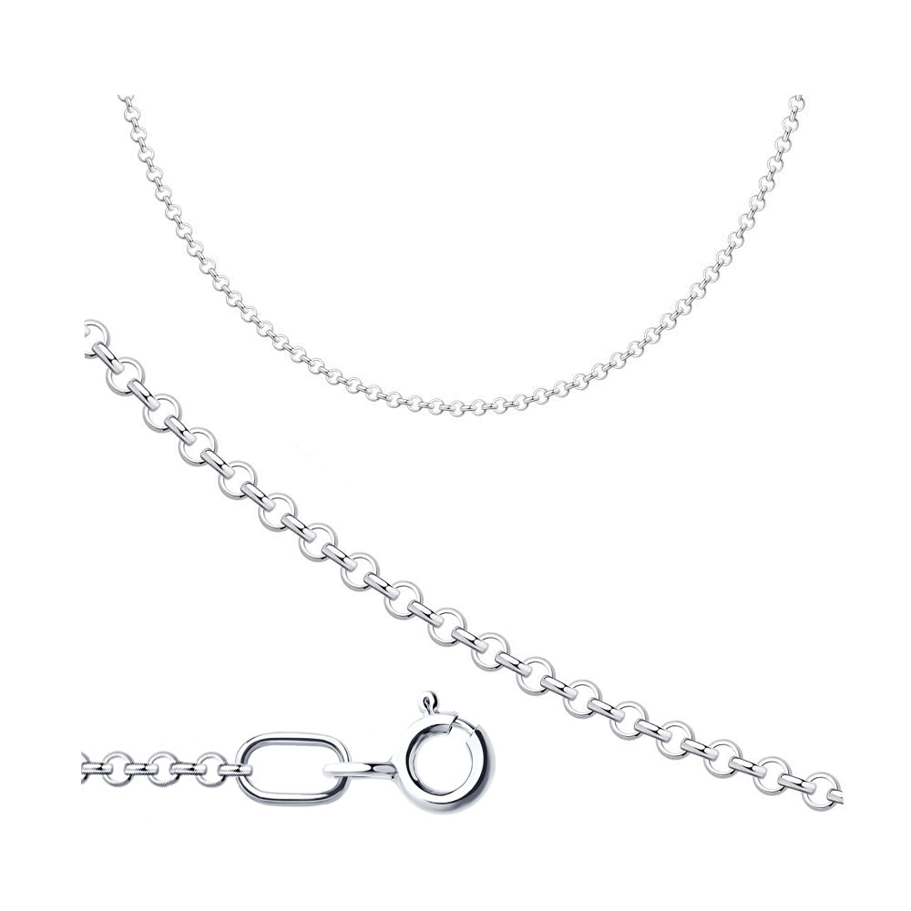 Срібний ланцюг Ролло (16005.20) - 1