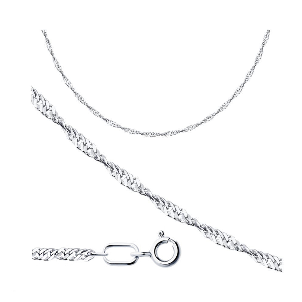 Срібний ланцюг Сінгапур (16003.40) - 1