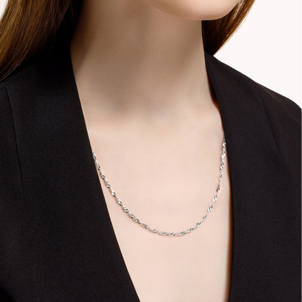 Срібний ланцюг Сінгапур (16003.40) - 3