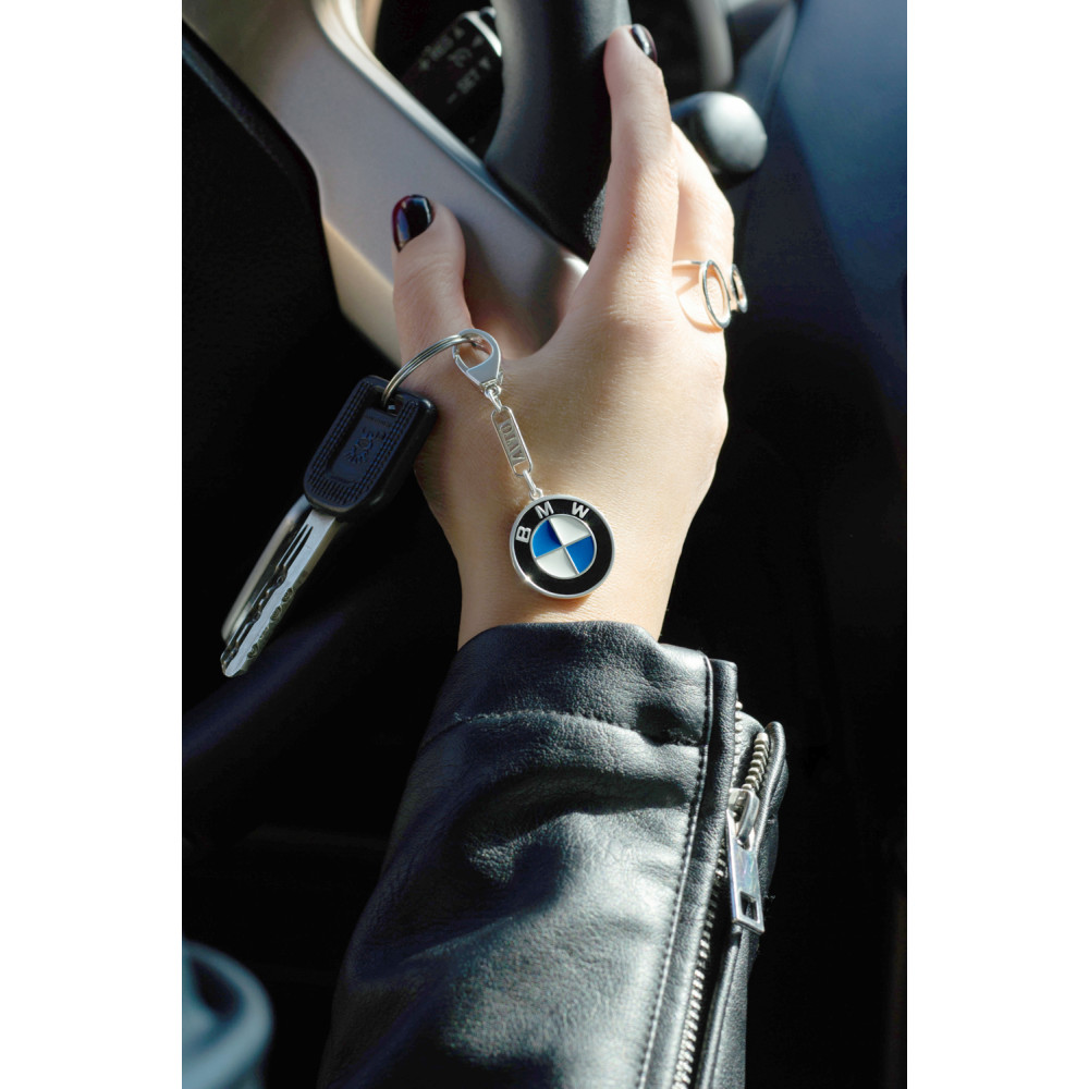 Срібний брелок BMW (БМВ) (9013.1) - 3