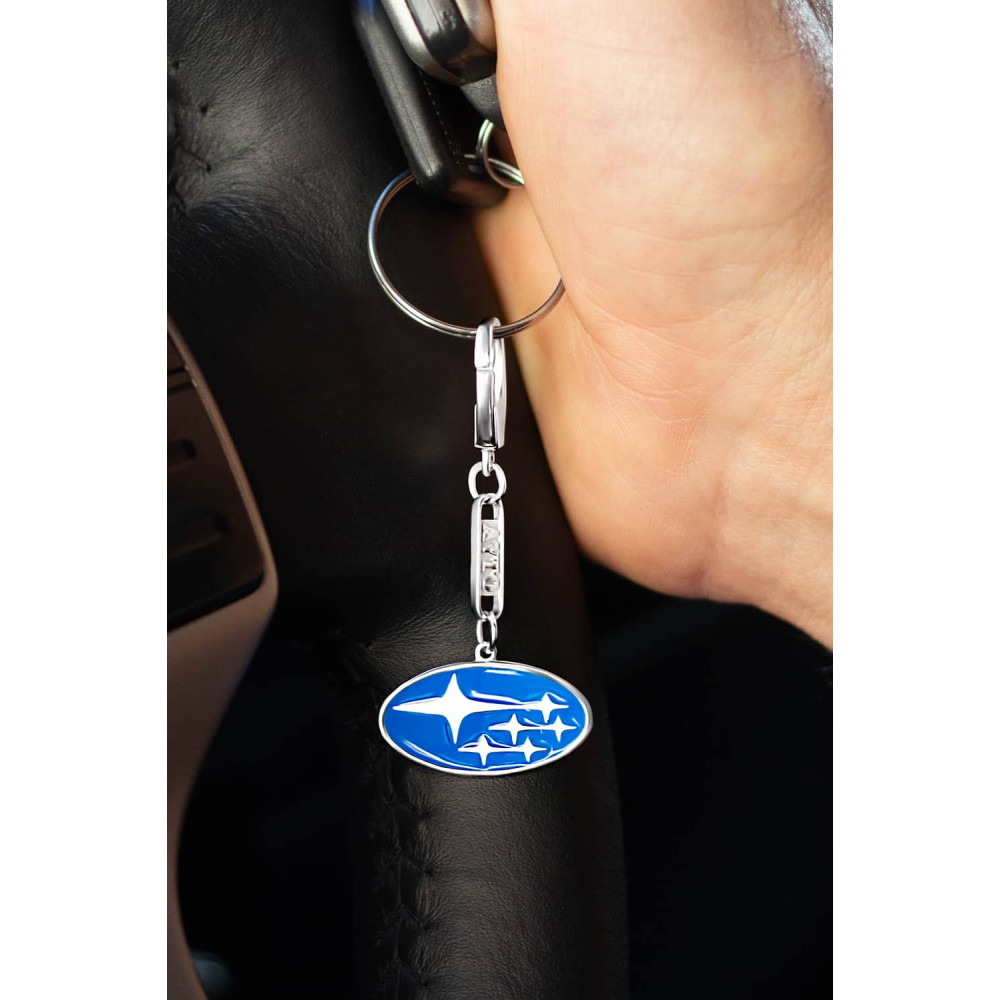 Срібний брелок Subaru (Субару) (9014.1) - 3