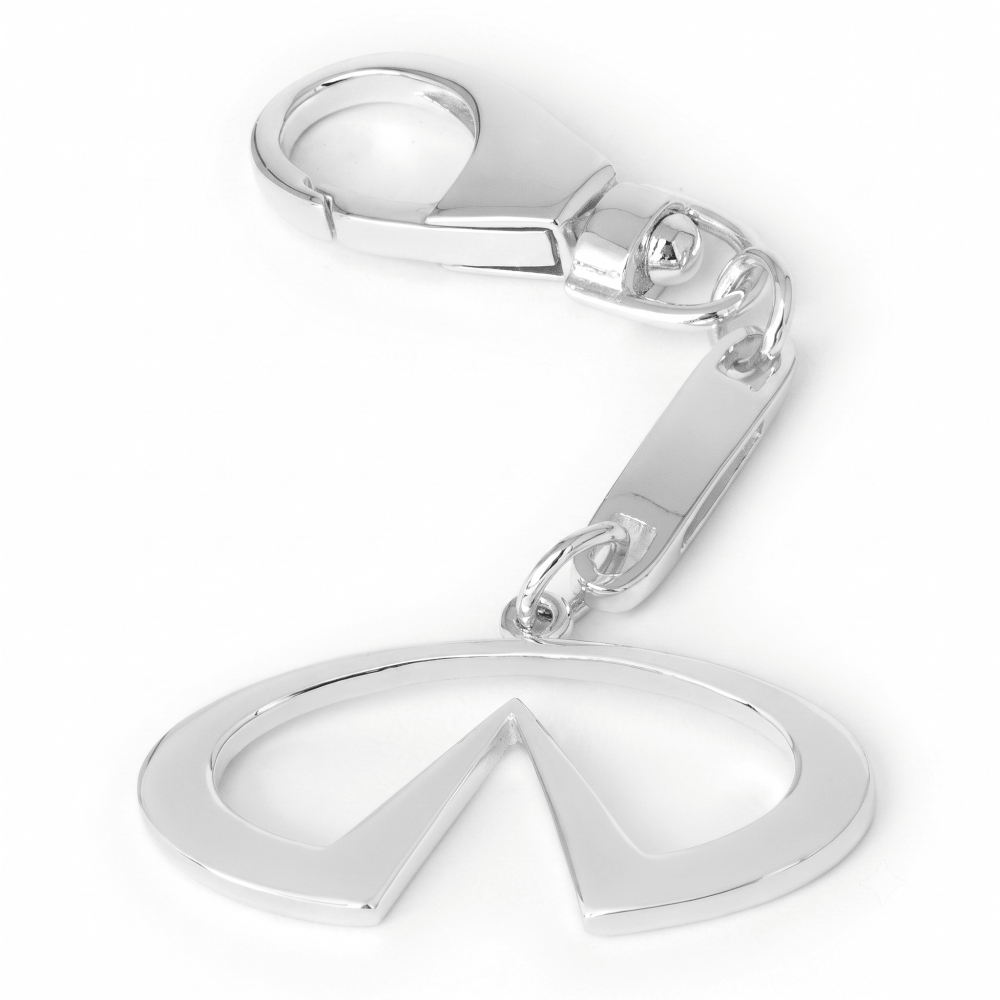 Серебряный брелок Infiniti (Инфинити) (9015) - 1
