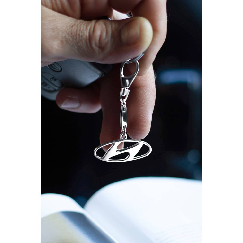 Срібний брелок Hyundai (Хюндай) (9024) - 2