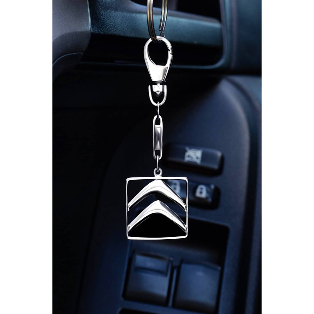 Срібний брелок Citroën (Сітроен) (9020) - 2