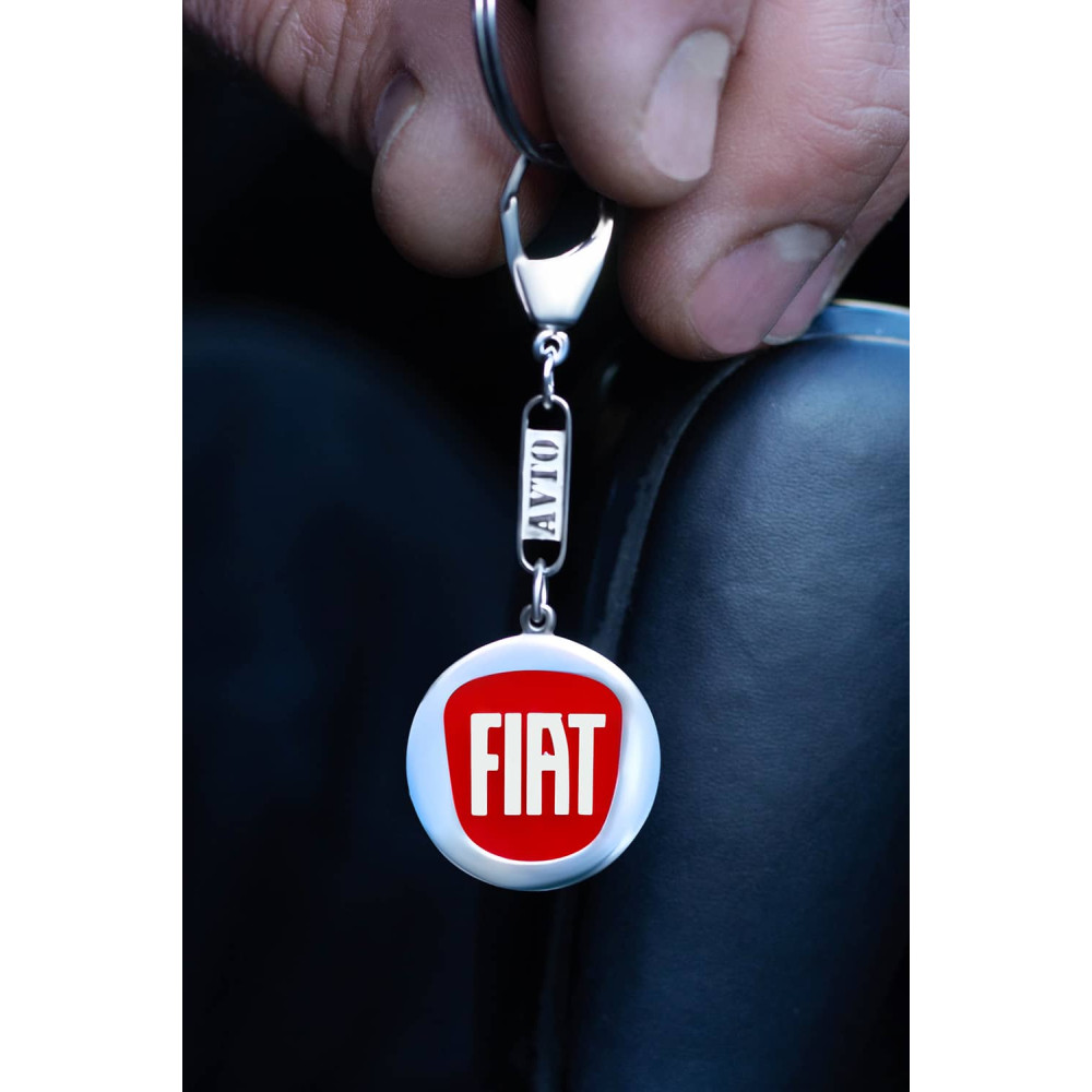 Срібний брелок FIAT (Фіат) (9021.1) - 2