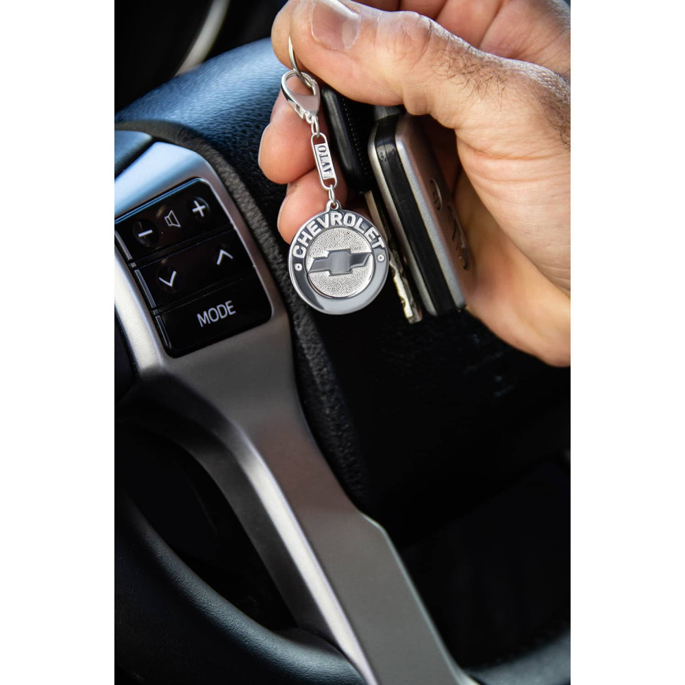 Срібний брелок Chevrolet (Шевроле) (9022.1) - 2