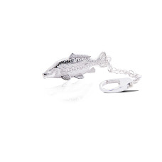 Срібний брелок Риба (9023)