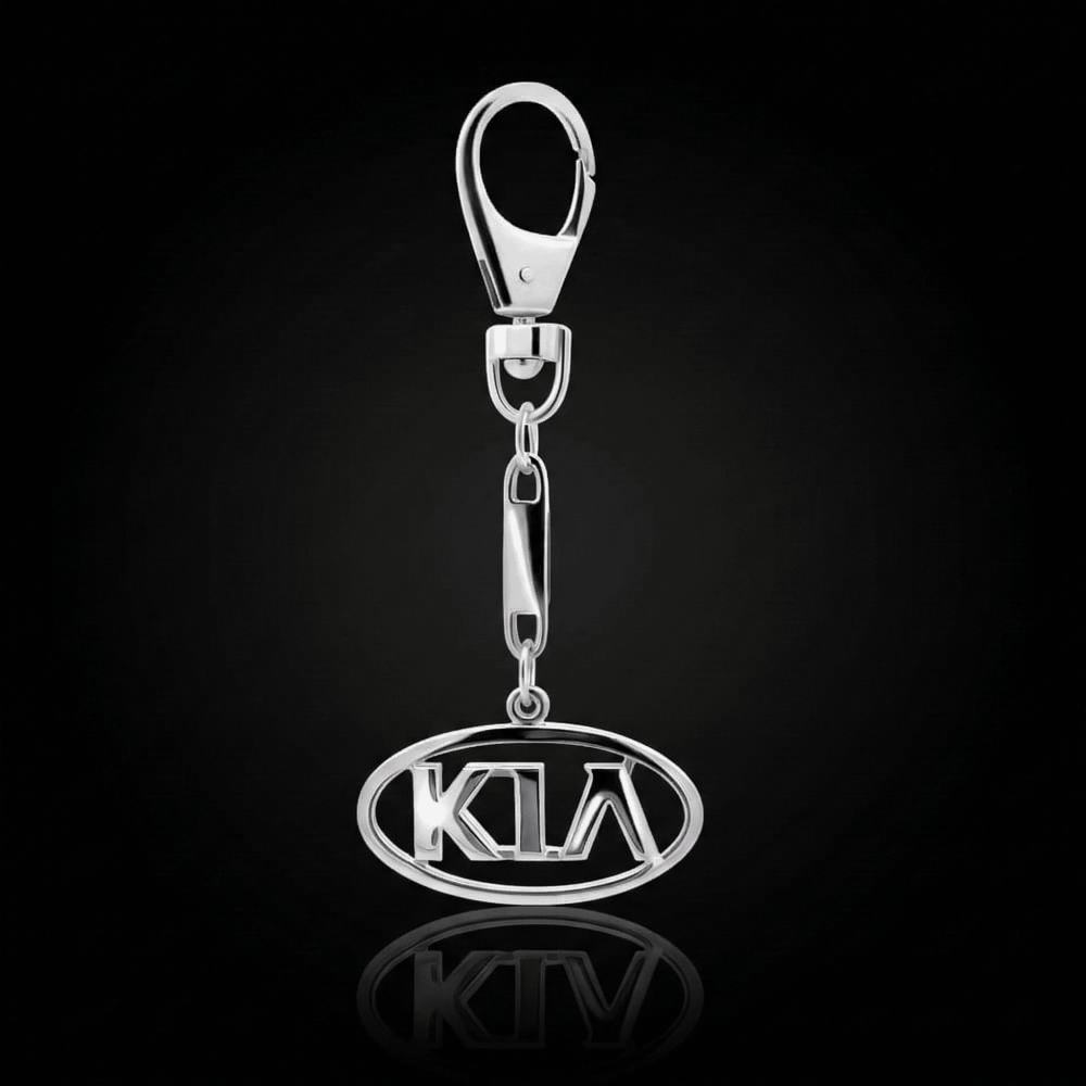 Срібний брелок KIA (КІА) 9026 - 4