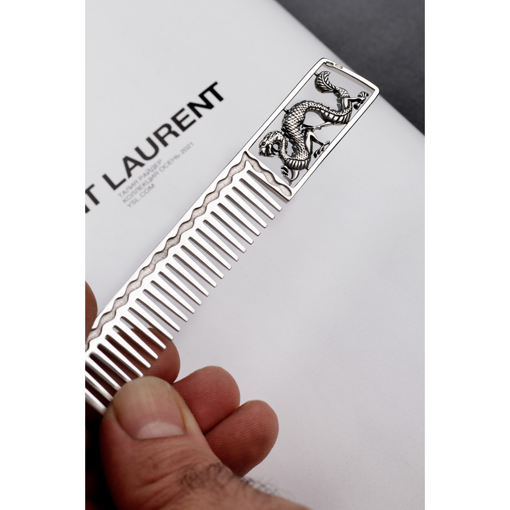 Срібний гребінець Дракон (9301) - 2