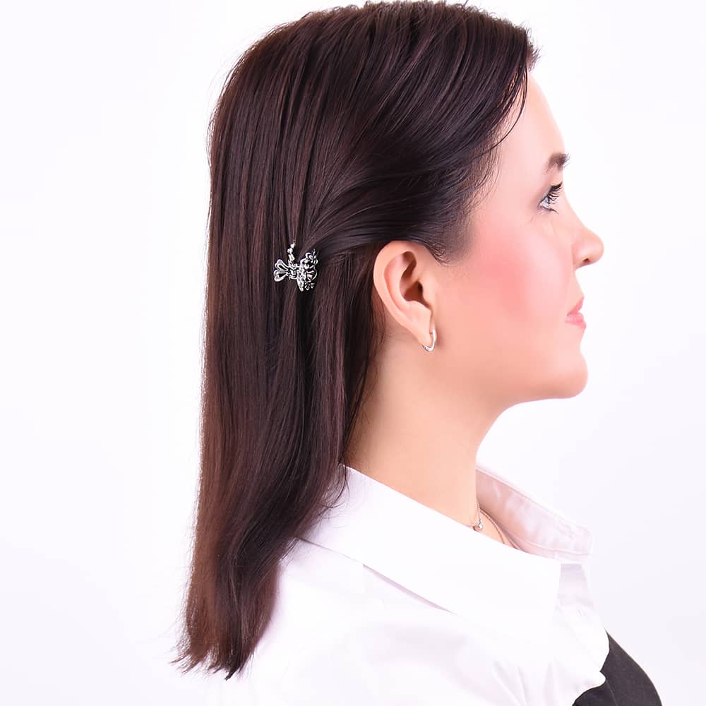 Срібна заколка краб (9305) - 2