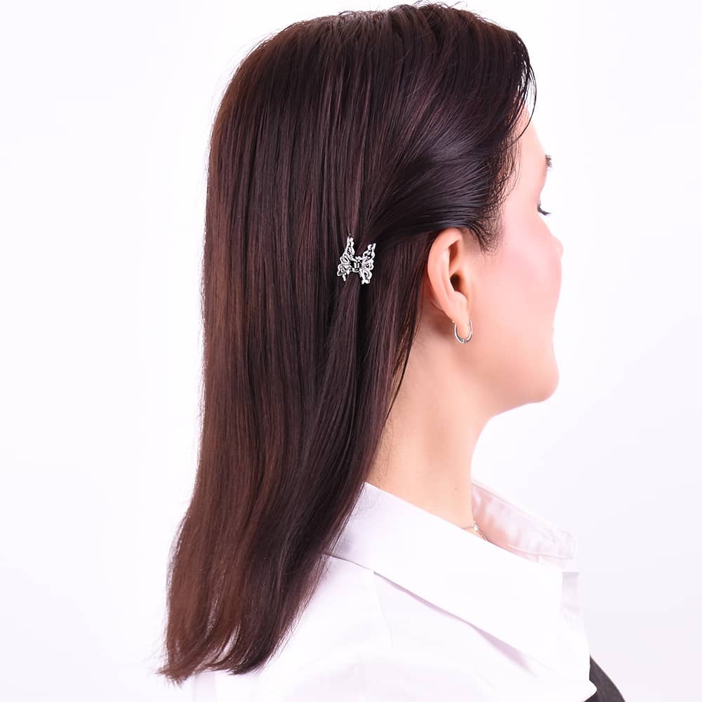 Срібна заколка краб (9305) - 5