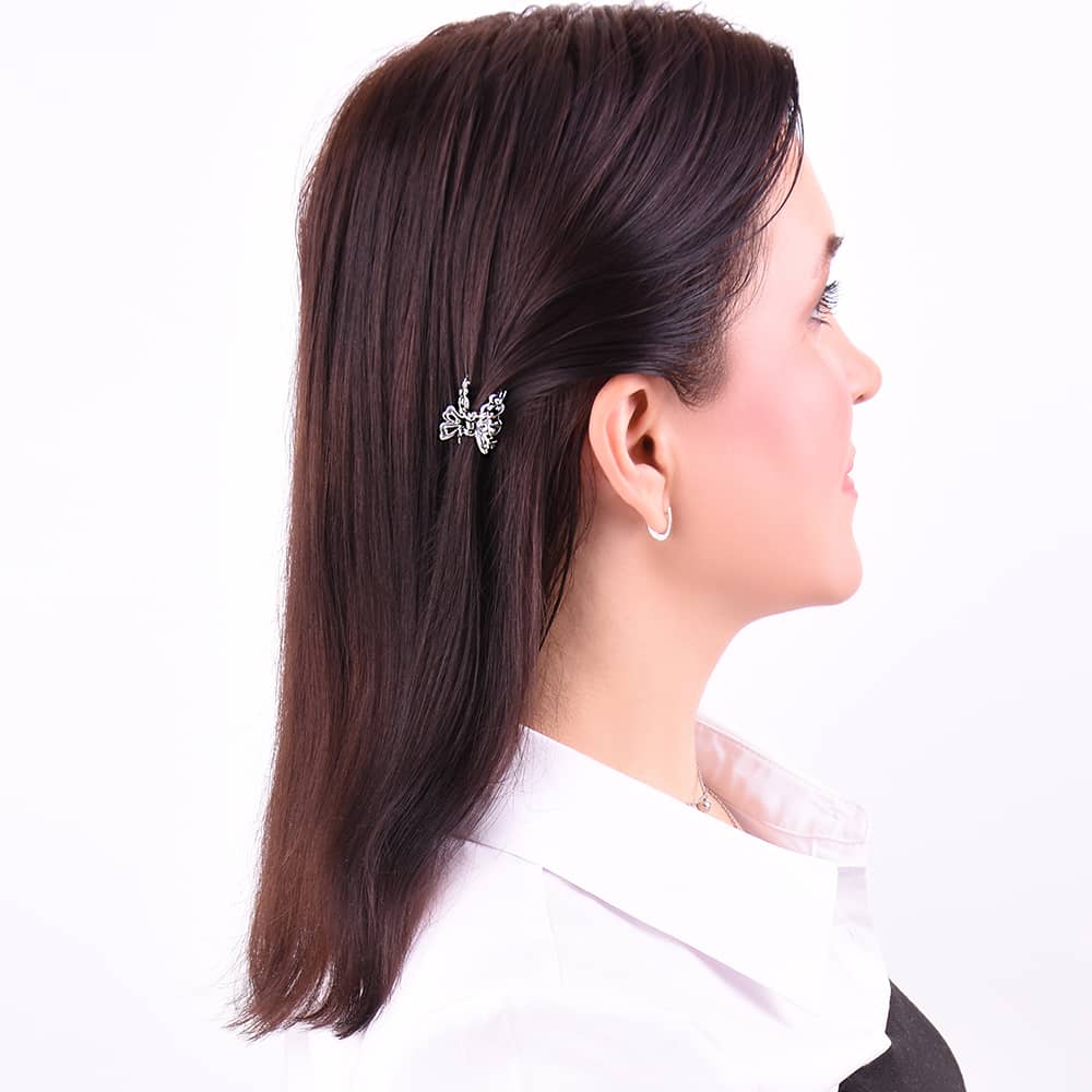 Срібна заколка краб (9305) - 6