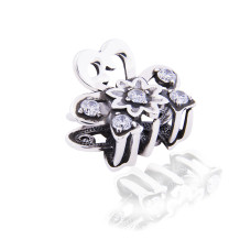 Срібна заколка краб (9313-2)