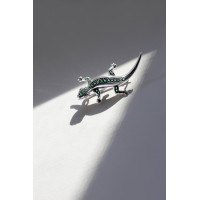 Срібна брошка Ящірка (9506) Рекомендації для вас