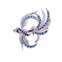 Срібна брошка Фенікс (9516) Рекомендації для вас