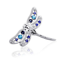 Срібна брошка Бабка (9521) Рекомендації для вас