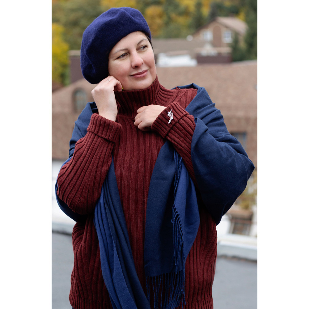 Срібна брошка (9526) - 3