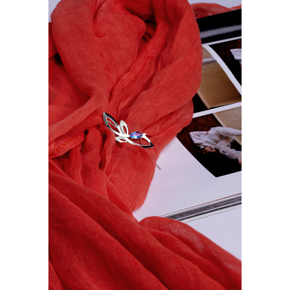 Срібна брошка (9529) - 4