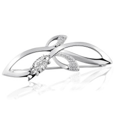 Срібна брошка (9529)