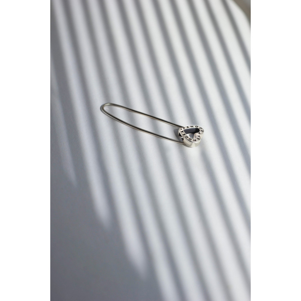 Срібна булавка Серце (9530) - 4