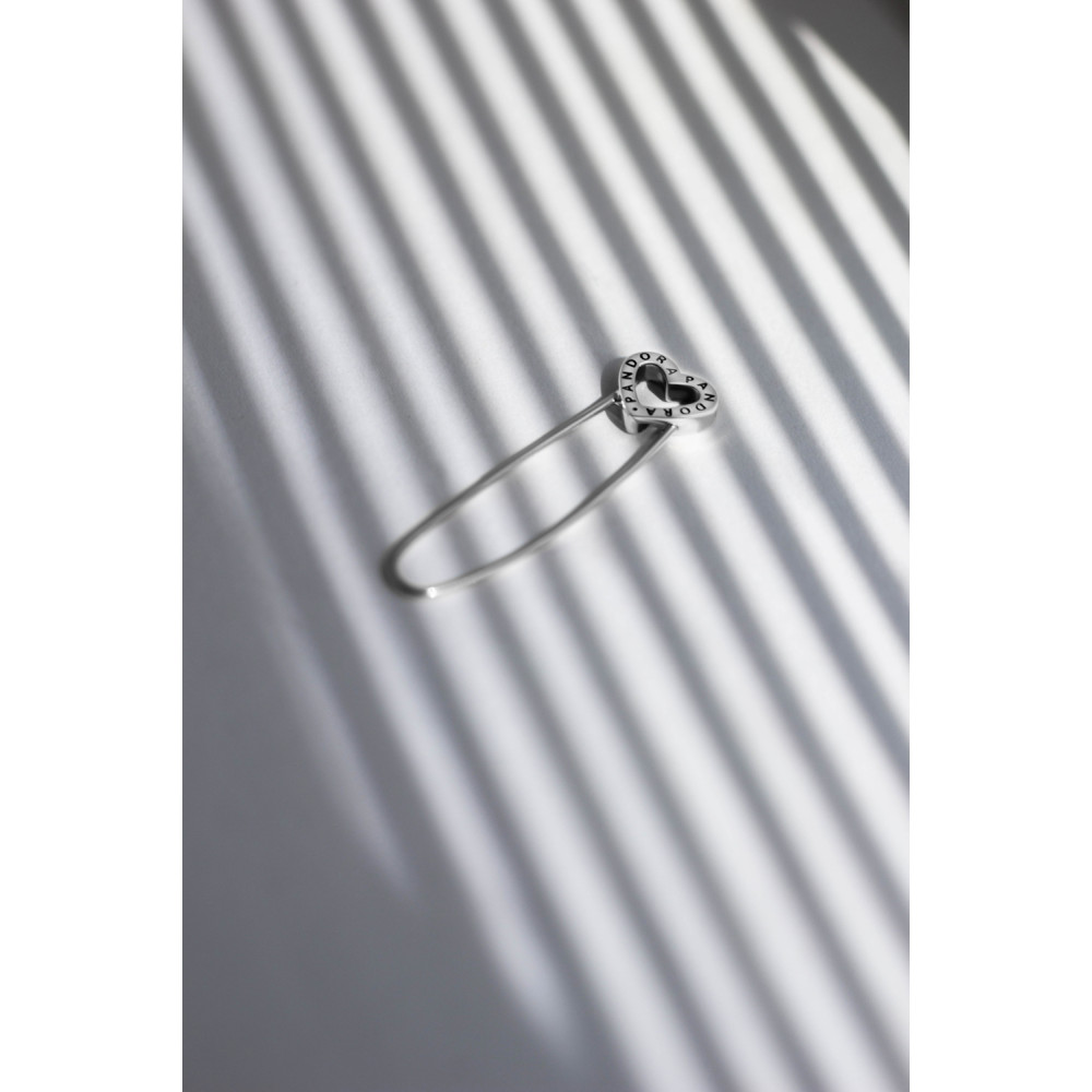 Срібна булавка Серце (9530) - 7