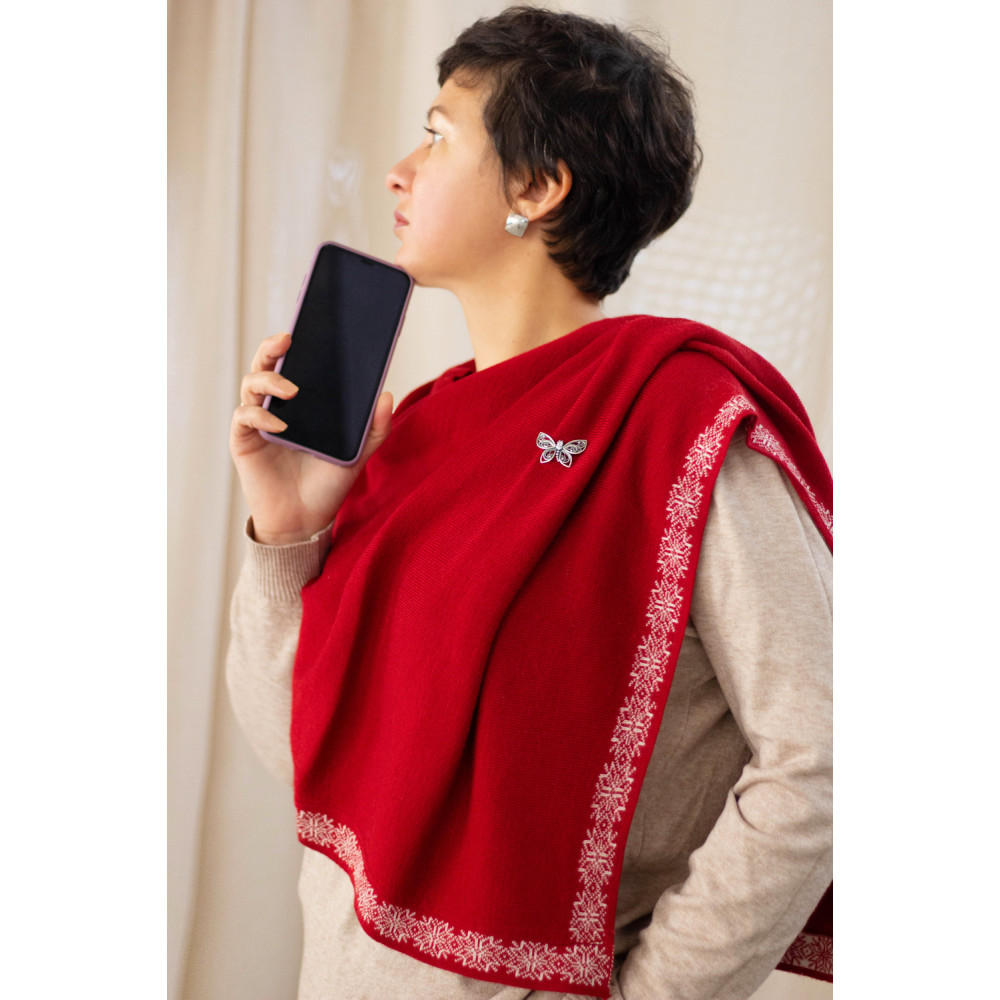 Срібна брошка (9532) - 3