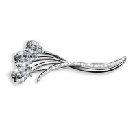 Срібна брошка (9533-1) Рекомендації для вас