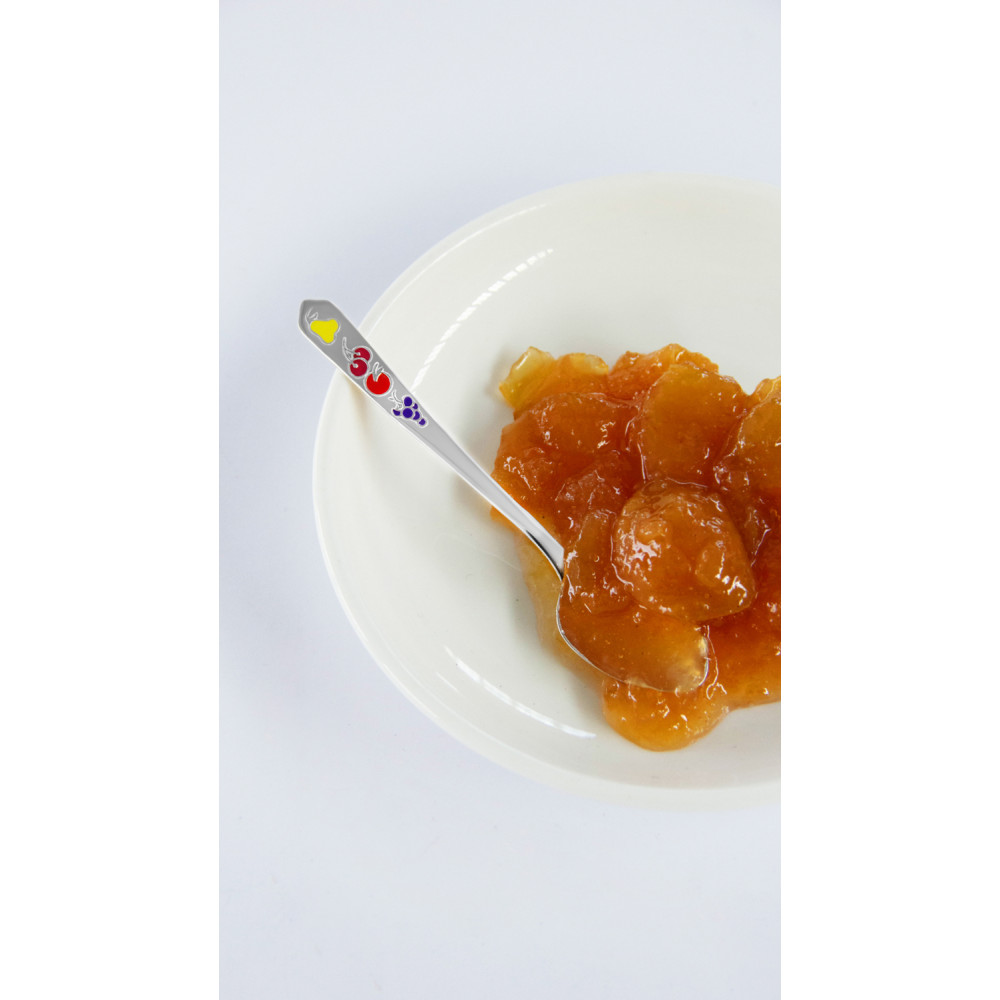 Срібна ложка з фруктами (9801) - 5