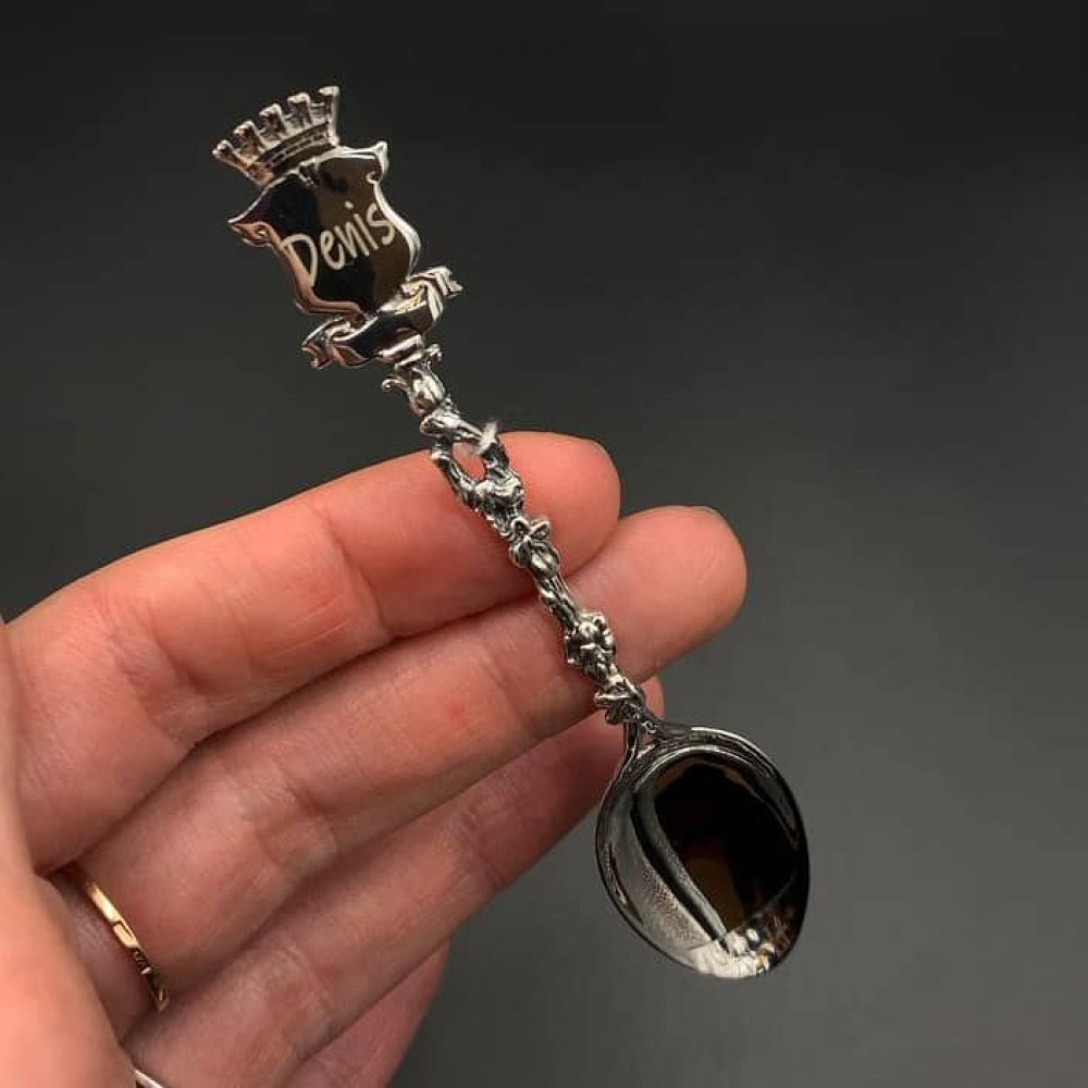 Серебряная ложка Королевская (9807) - 4