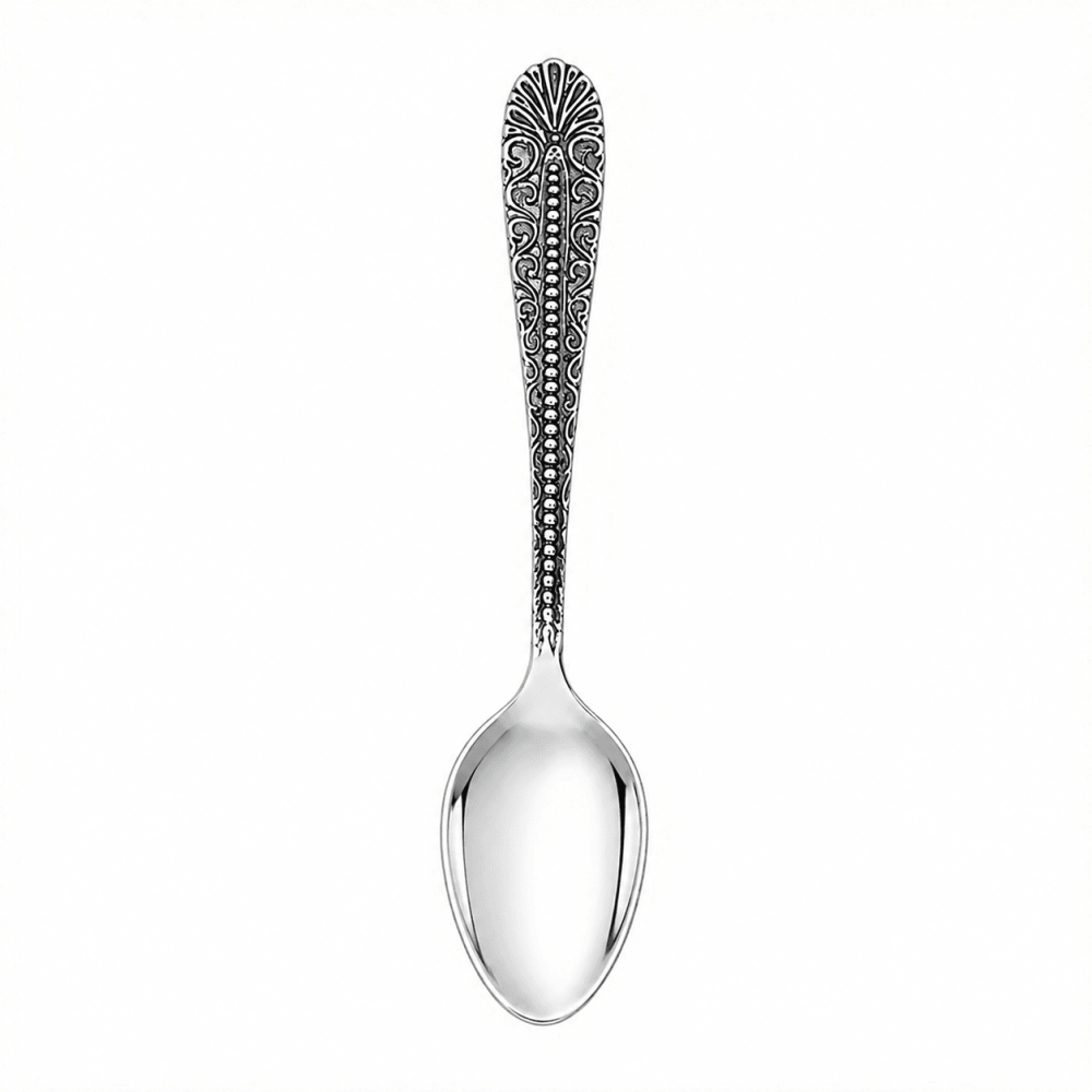 Серебряная ложка для кофе (9816) - 1