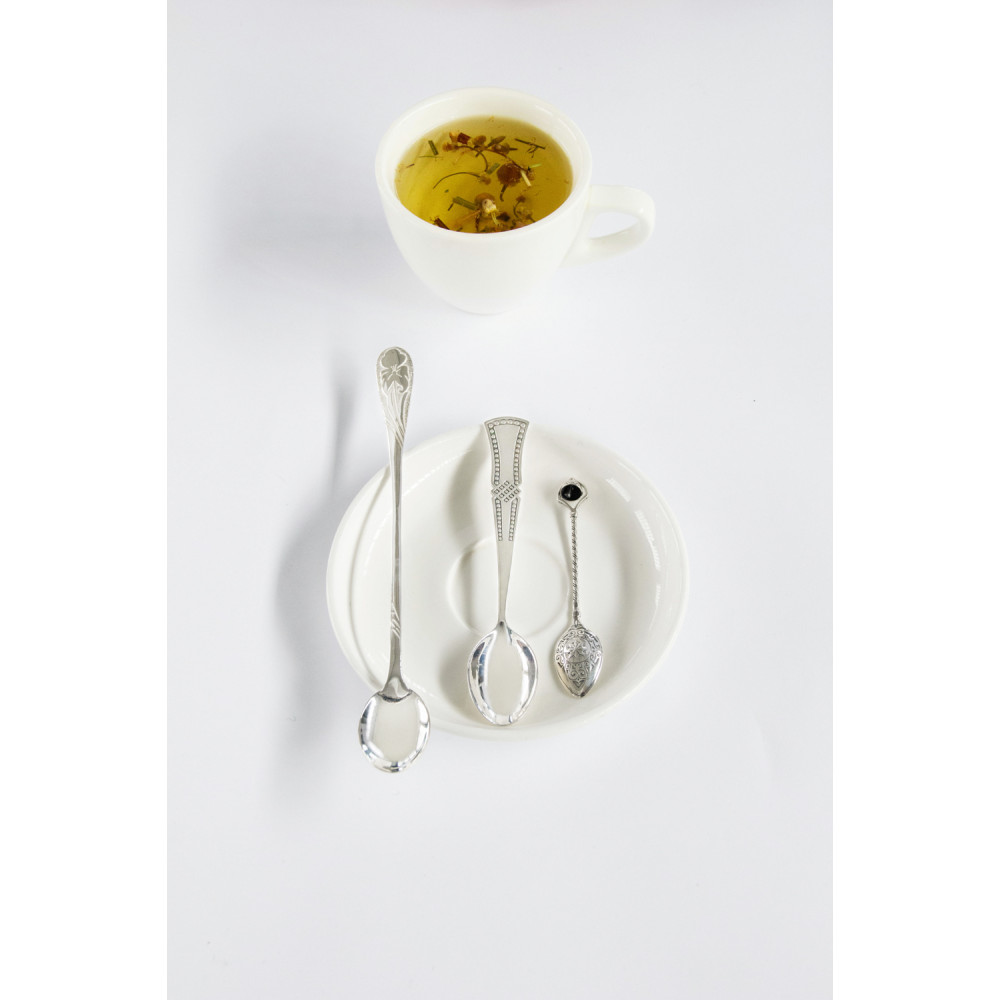 Десертна срібна ложка (9833) - 5