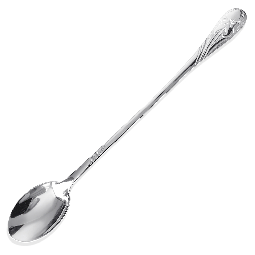 Срібна ложка для латте (9842) - 1