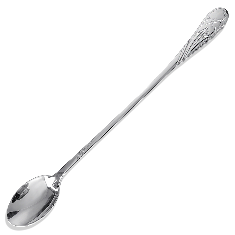 Срібна ложка для латте (9842) - 9