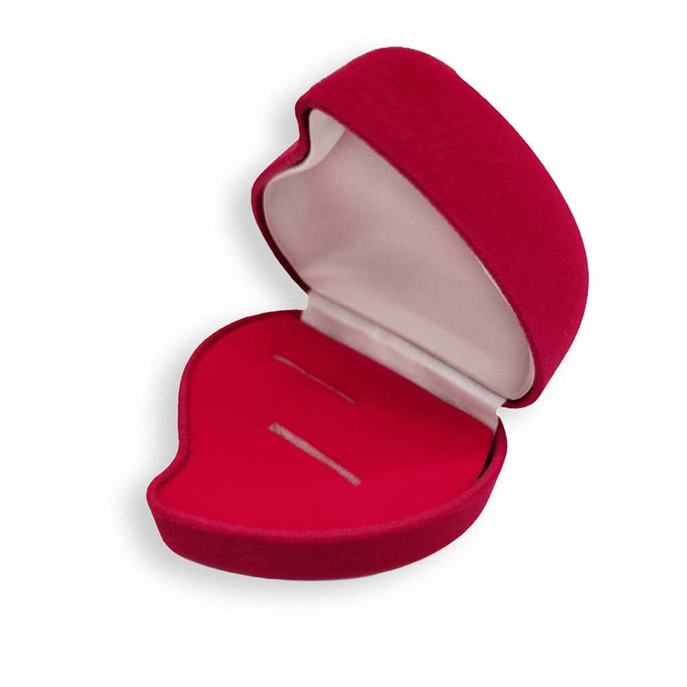 Футляр оксамитовий Серце (ф38) - 4