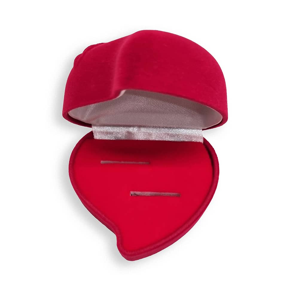 Футляр оксамитовий Серце (ф38) - 2