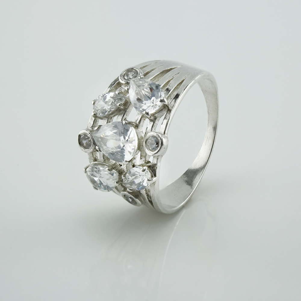 Срібна каблучка (3705) - 1