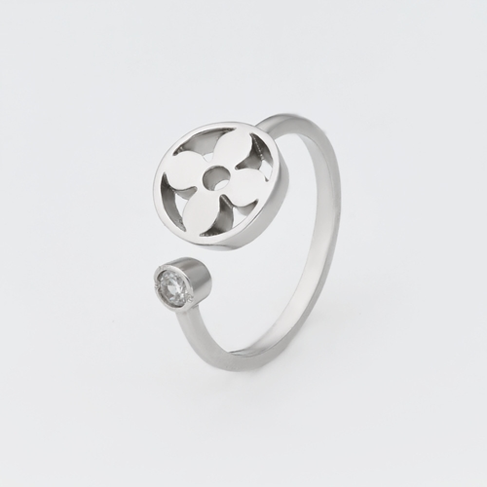 Срібна каблучка на фалангу (3817) - 1