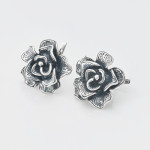 Срібні сережки Троянда (4755) - комплект