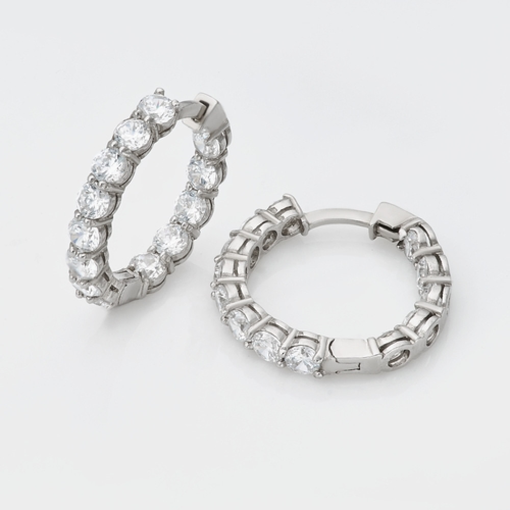 Срібні сережки (4762) - 1