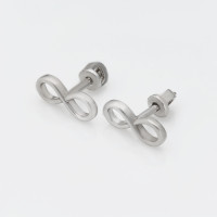 Срібні сережки-гвоздики Нескінченність (4763)  Рекомендації для вас