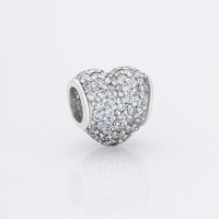 Шарм (намистина) Серце Pave (7043) Рекомендації для вас