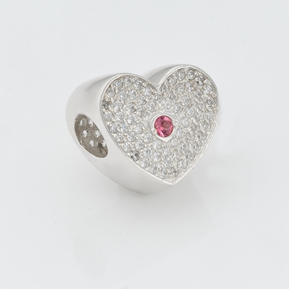Шарм (намистина) Серце (7142) - 1