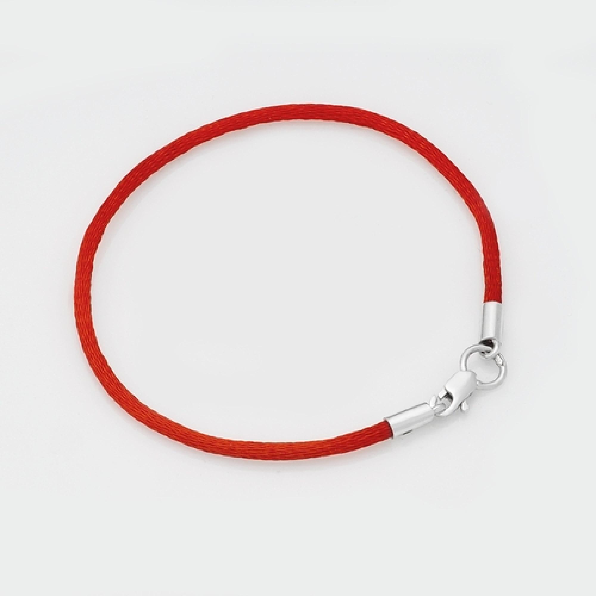 Червона шовкова нитка зі сріблом (8003.3)