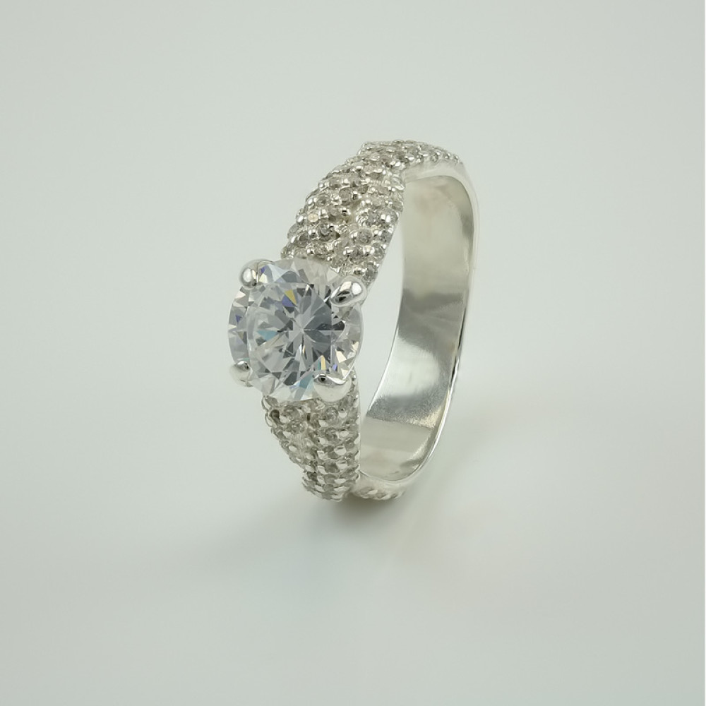 Срібна каблучка (3594) - 1